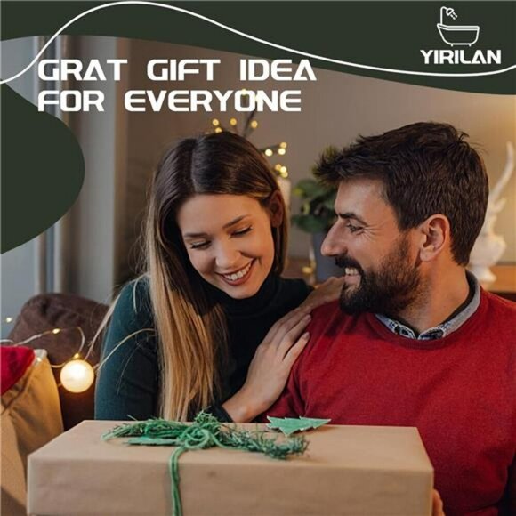 Expandable Bamboo Bathtub Tray Caddy with Wine Holder Gift for Spa Relaxation - Picture 7 of 8